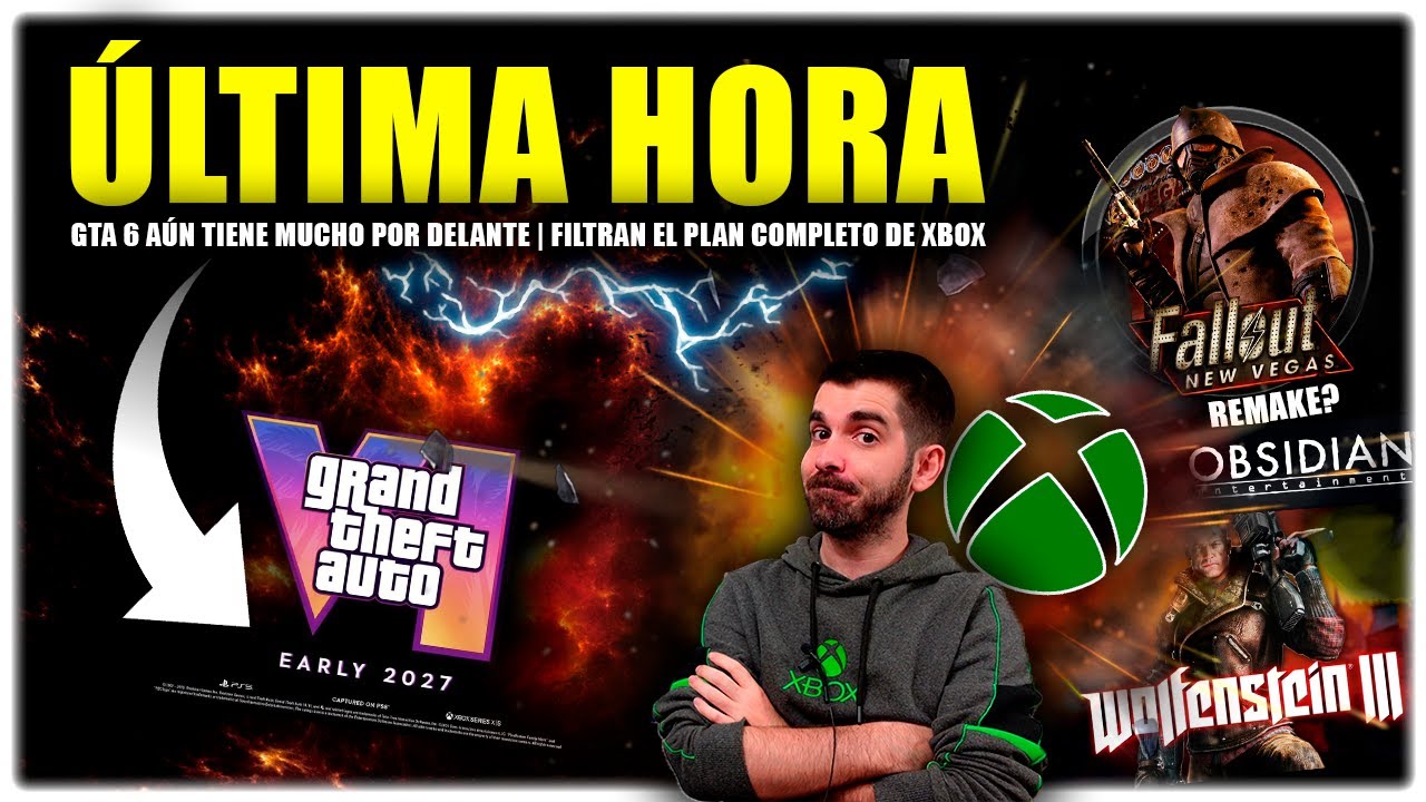 🎮 FILTRADOS los proyectos ocultos de Xbox | GTA 6 est&aacute; SIN TERMINAR | Game Pass - PS5 PC - Semons