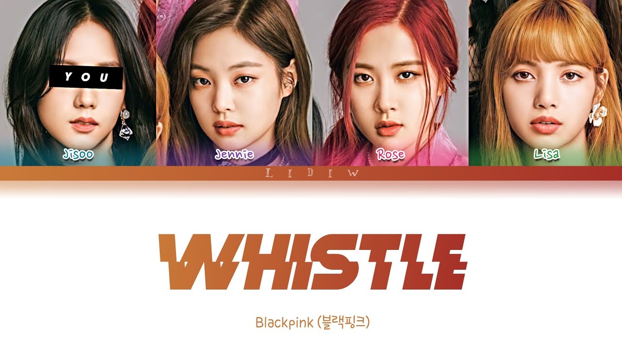 Blackpink || Whistle but you are Jisoo (Color Coded Lyrics Karaoke)