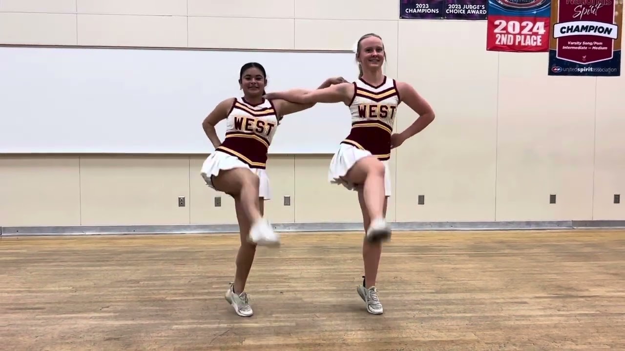 2025-26 Clovis West Tryout Kickline (POM)