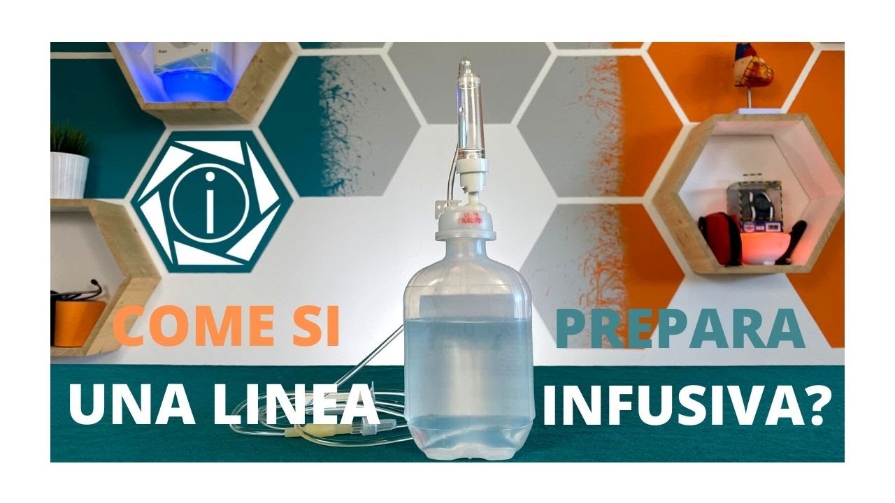 COME SI PREPARA UNA LINEA INFUSIVA? (FLEBO) | INFERMIERISTICA IN 2 MINUTI | INFERMIERI online