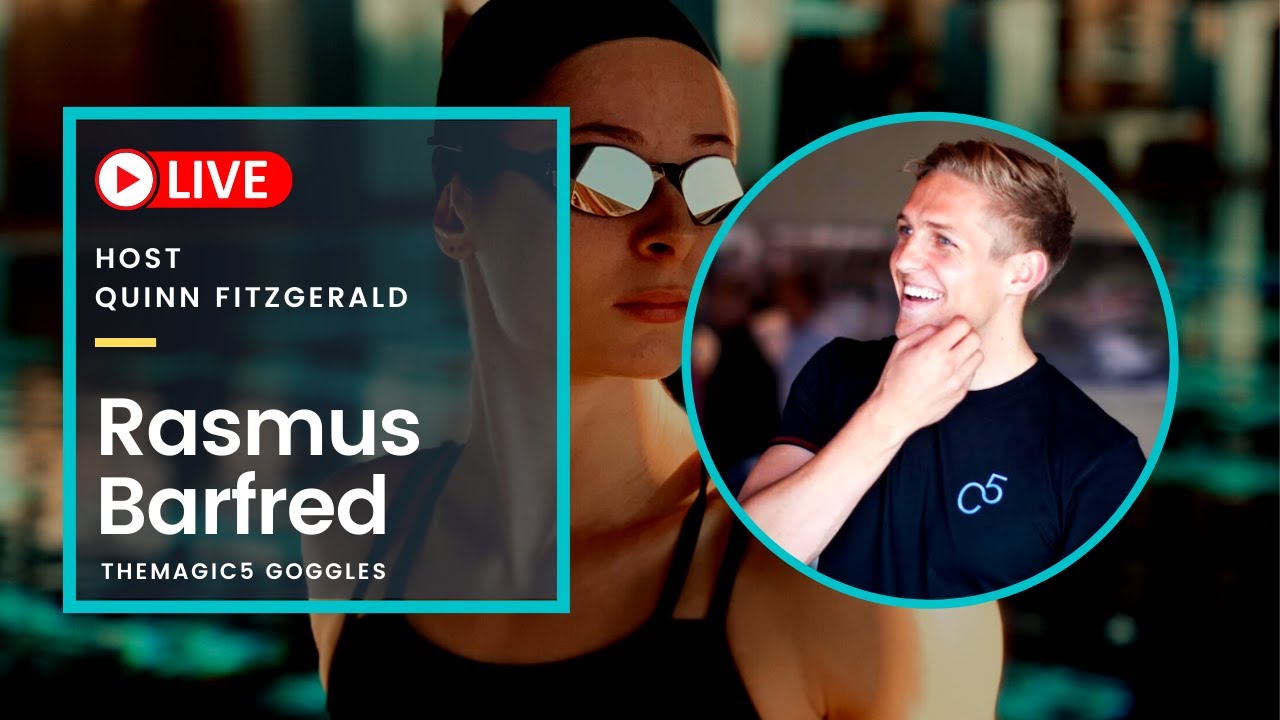 WOWSA LIVE with THEMAGIC5 Swim Goggles Co-Founder Rasmus Barfred