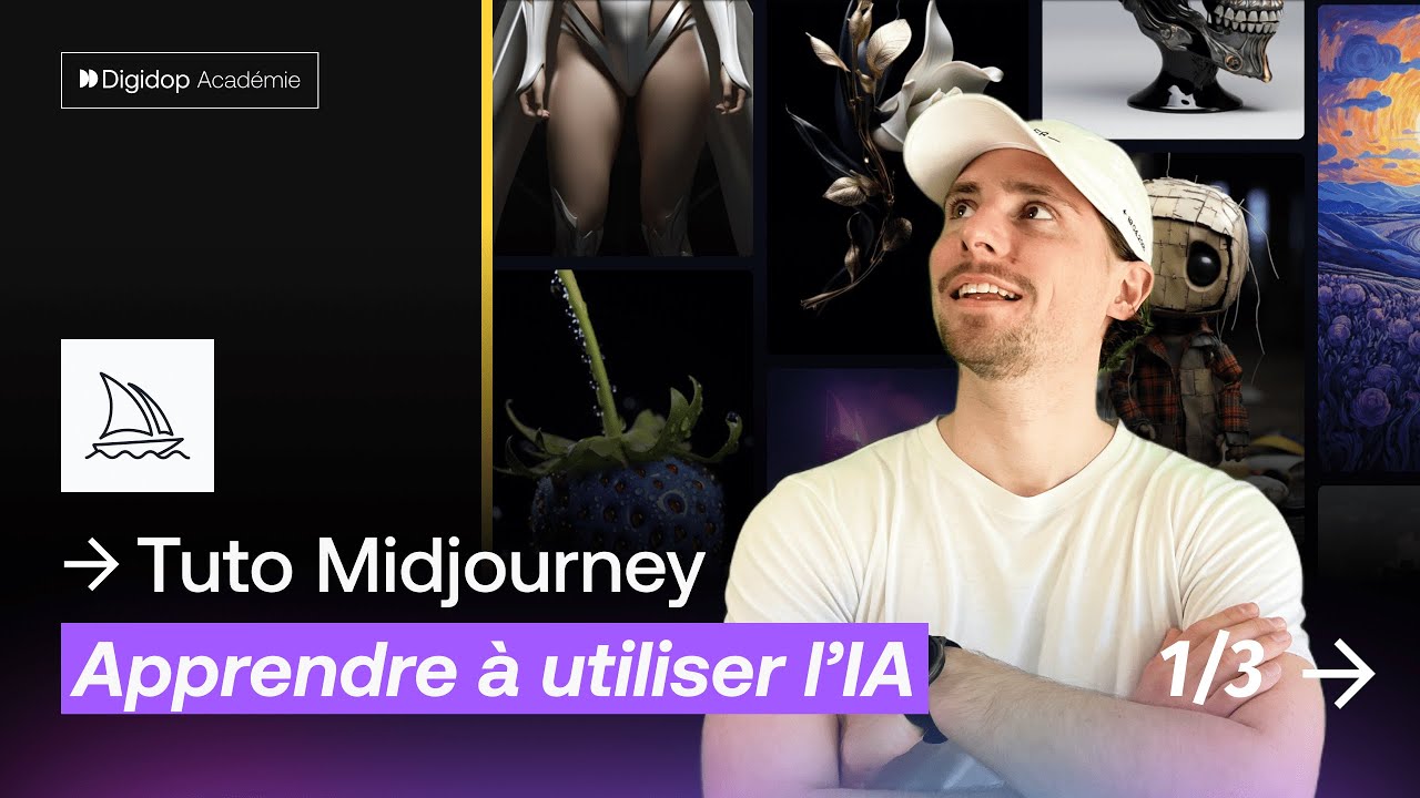 Tuto Midjourney - Apprenez à générer des images avec IA | Ep. 1/3