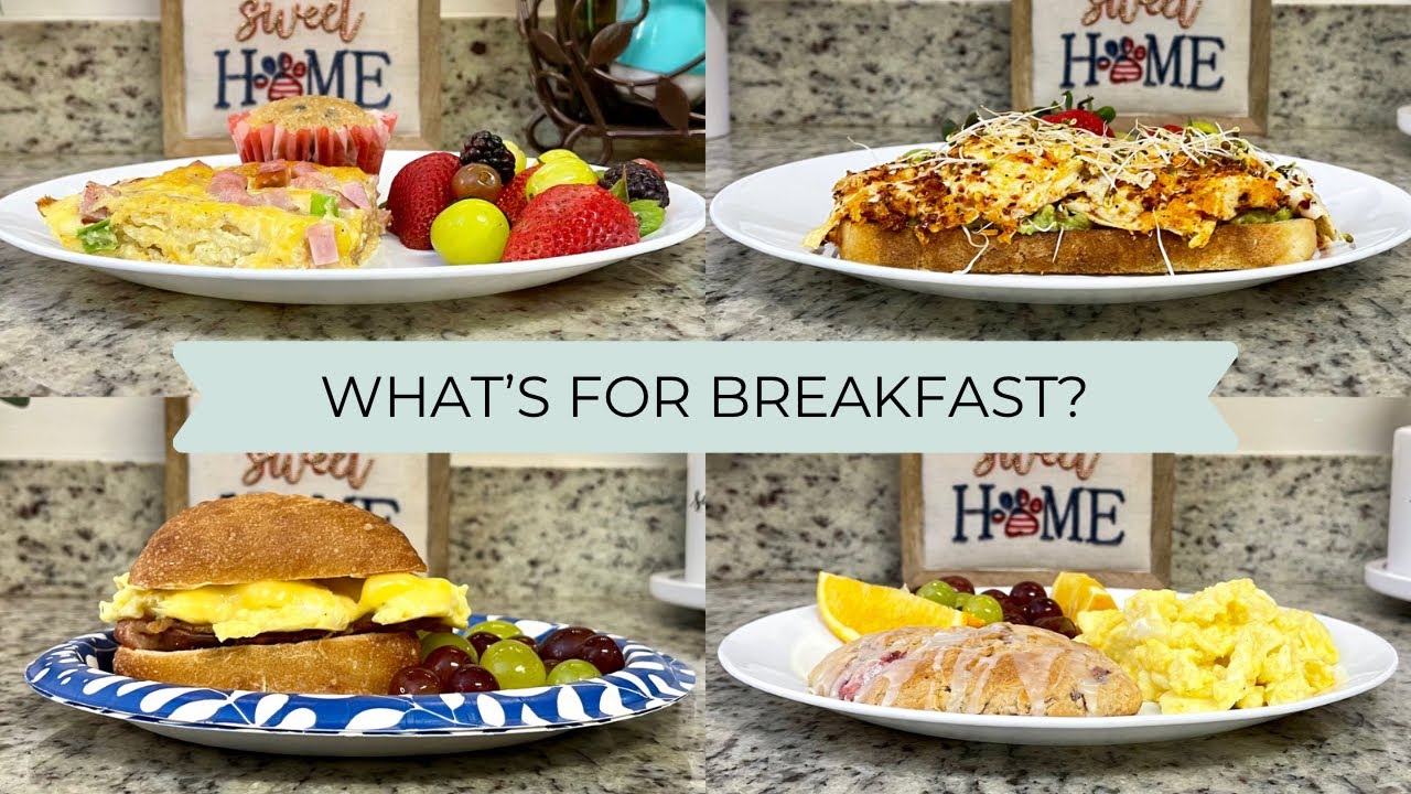 WHAT’S FOR BREAKFAST | EASY & DELICIOUS BREAKFAST INSPIRATION | BRUNCH IDEAS | BUDGET FRIENDLY