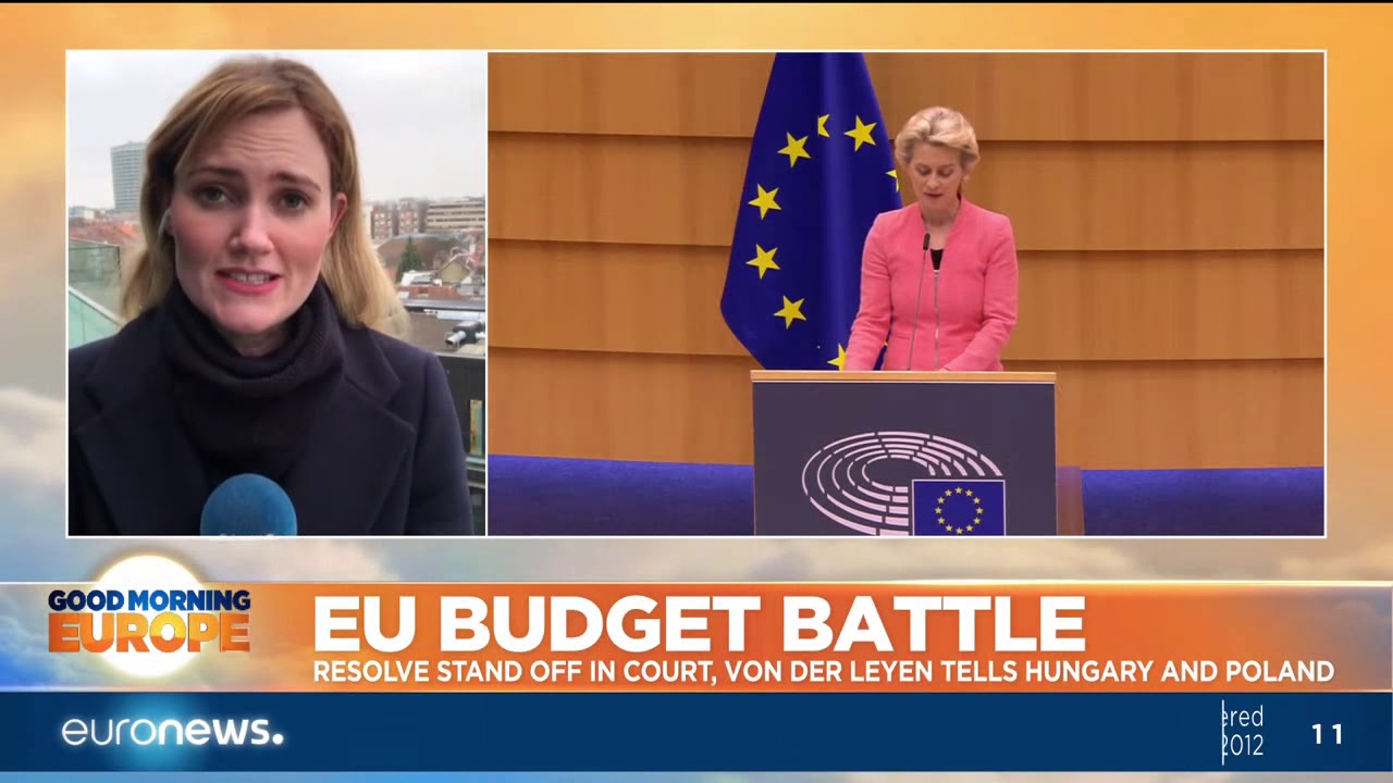 EU budget battle: Resolve stand off in court, Ursula von der Leyen tells Hungary and Poland
