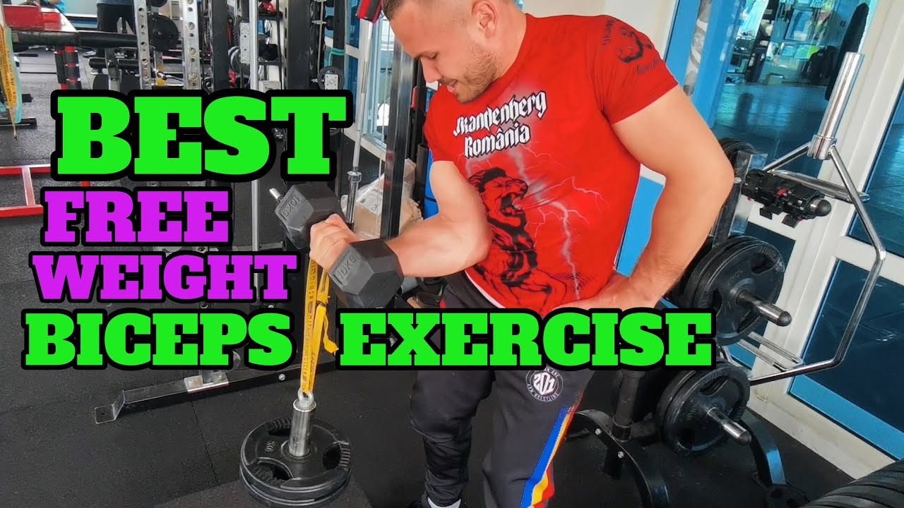 BEST Free Weight BICEPS Exercise