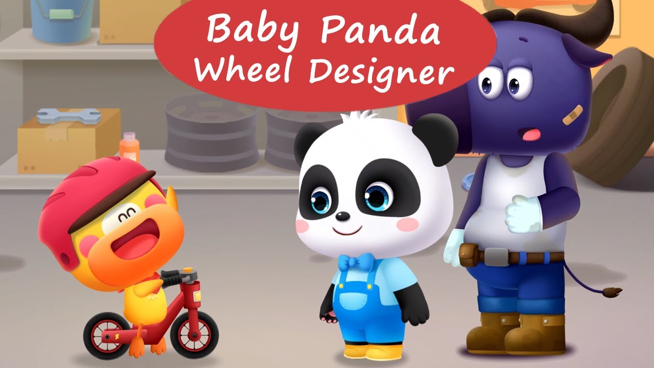 Baby Panda's World Of Science #3 - Why are Wheels circular? | BabyBus Games