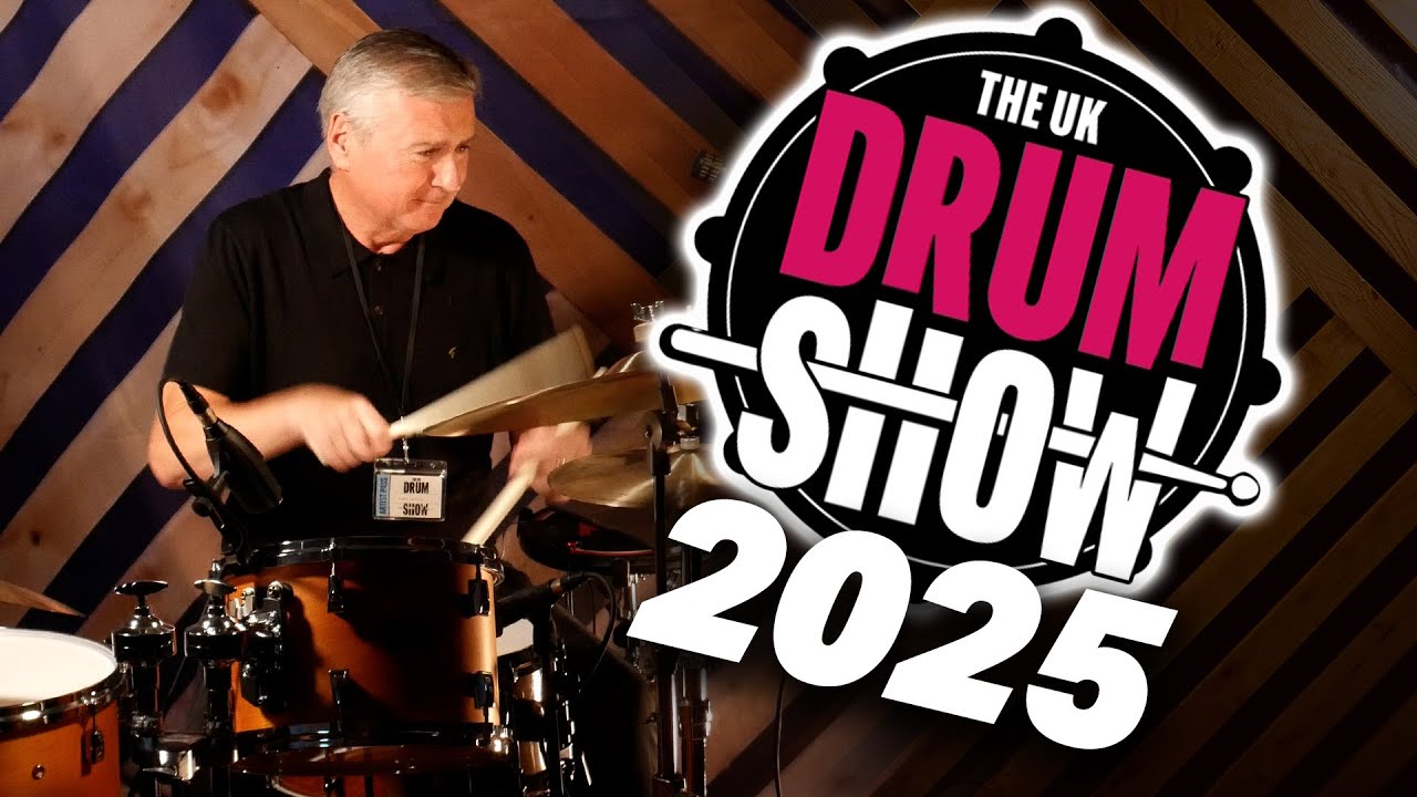 Внутри UK Drum Show 2025: образовательная комната Drum Dog, новое оборудование и легенды барабанов!