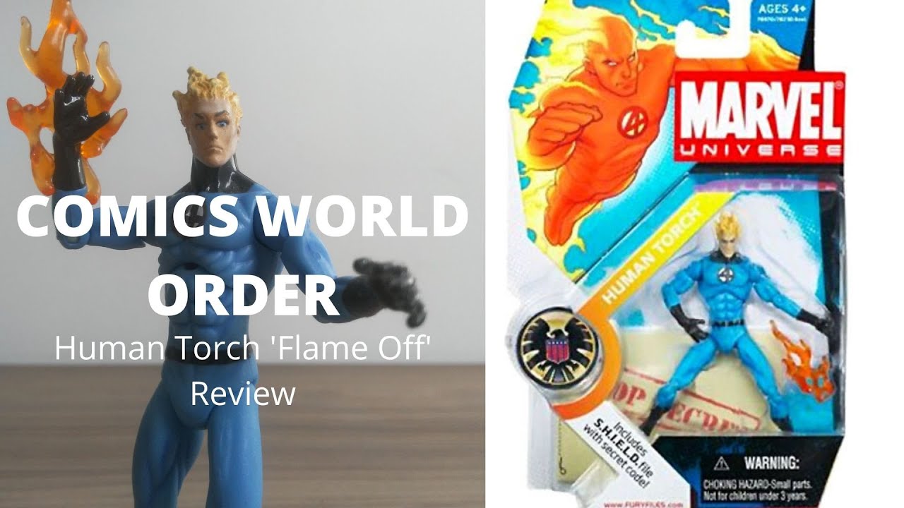 Marvel Universe Toyline Review: Johnny Storm 'Flame-Off' Review