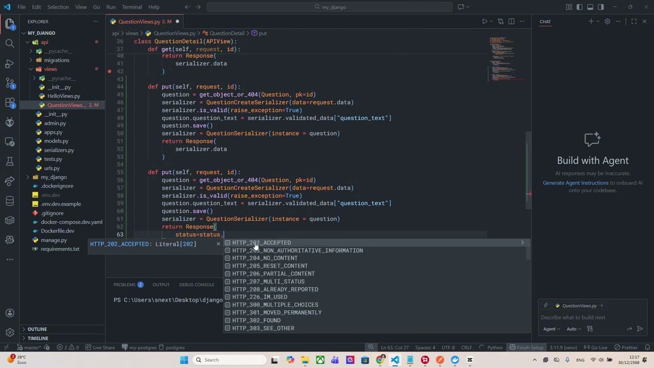 สอน Django Rest Framework แบบ Djangod Part 4 ปรยุกต์ใช้ความรู้ และการทำ Exception Handling