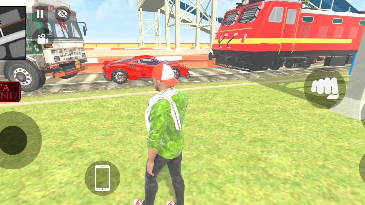 Train Crossing Supercar Crash Gameplay | Open World Car vs Train Game 🚗🚂