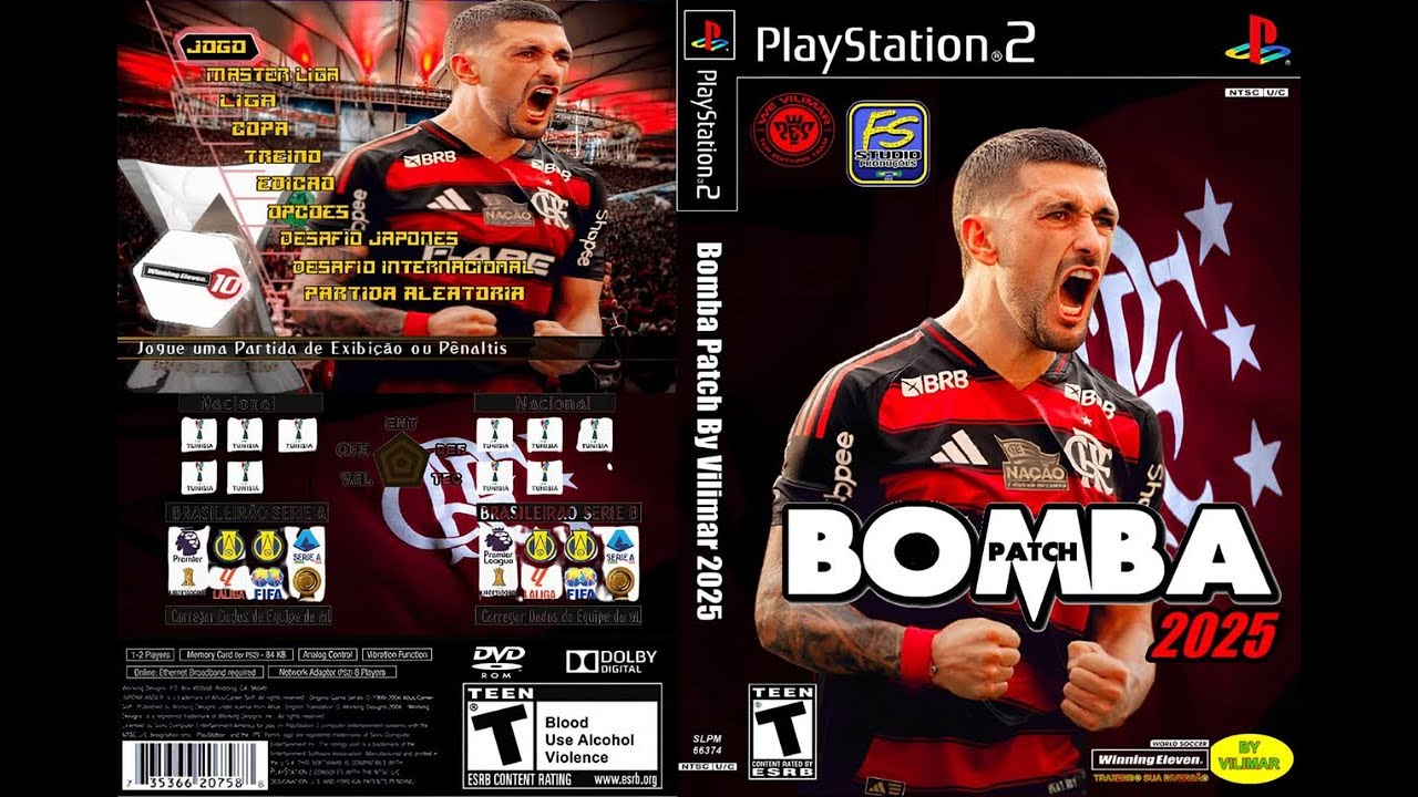 Bomba Patch By Vilimar DEZEMBRO | 100% Atualizado DEZEMBRO | 95 Est&aacute;dios | Narra&ccedil;&atilde;o Lu&iacute;s Roberto