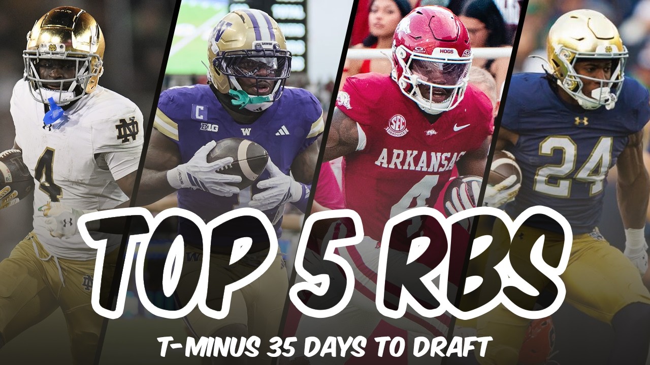 Ranking the Best RBs in the 2026 NFL Draft