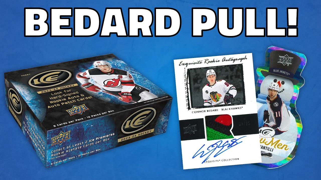 FIRST LOOK: 2023-24 Upper Deck Ice Hobby Box Break
