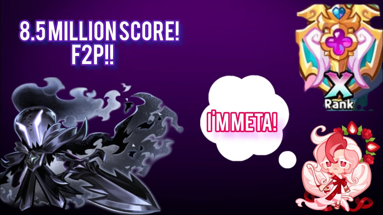 Beast Raid Top 1 Team! 8.5 Million Score | Secret Meta Team Updated| F2P Guide! | Cookie Run Kingdom
