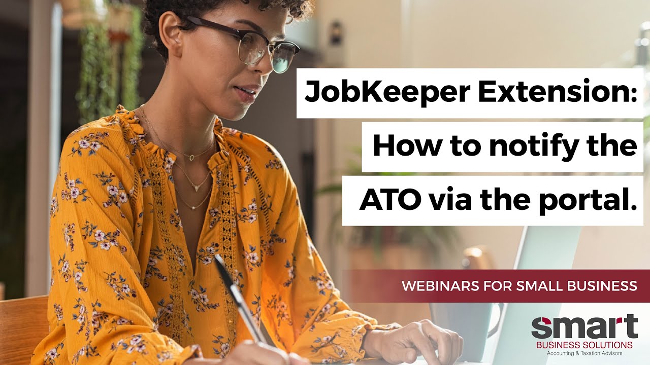JobKeeper Extension - How to notify the ATO via the portal