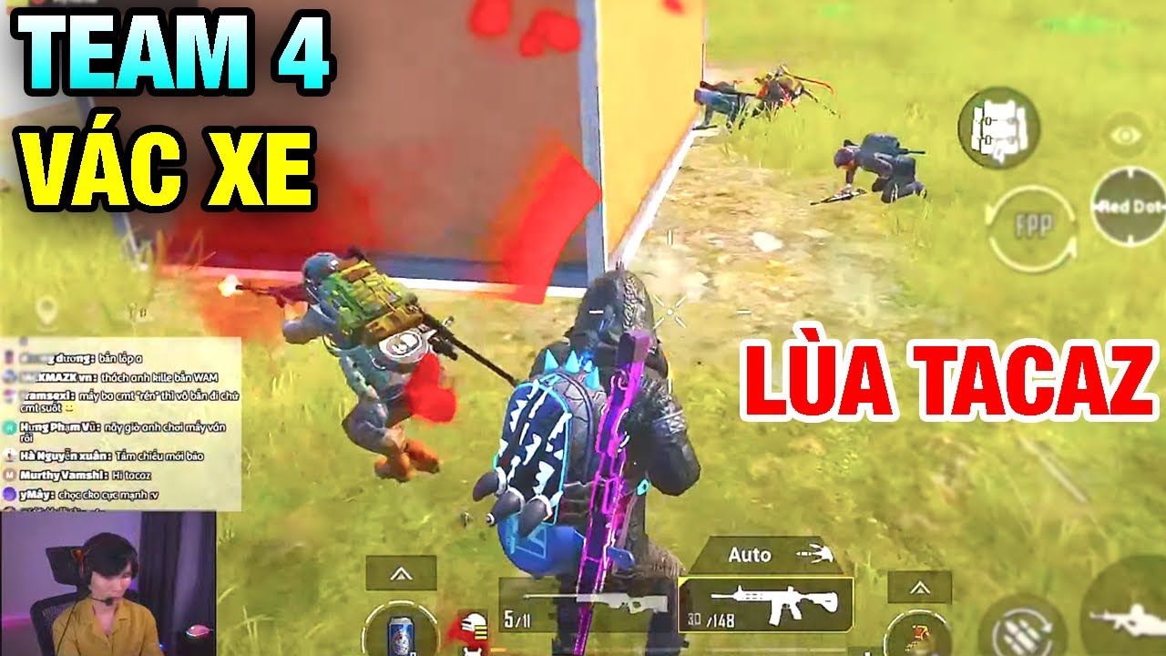 [Live] Tacaz Đi C&agrave; Khịa Team 4 Bo Cuối | Bị Cả Team Lao Tới ĐỒ S&Aacute;T
