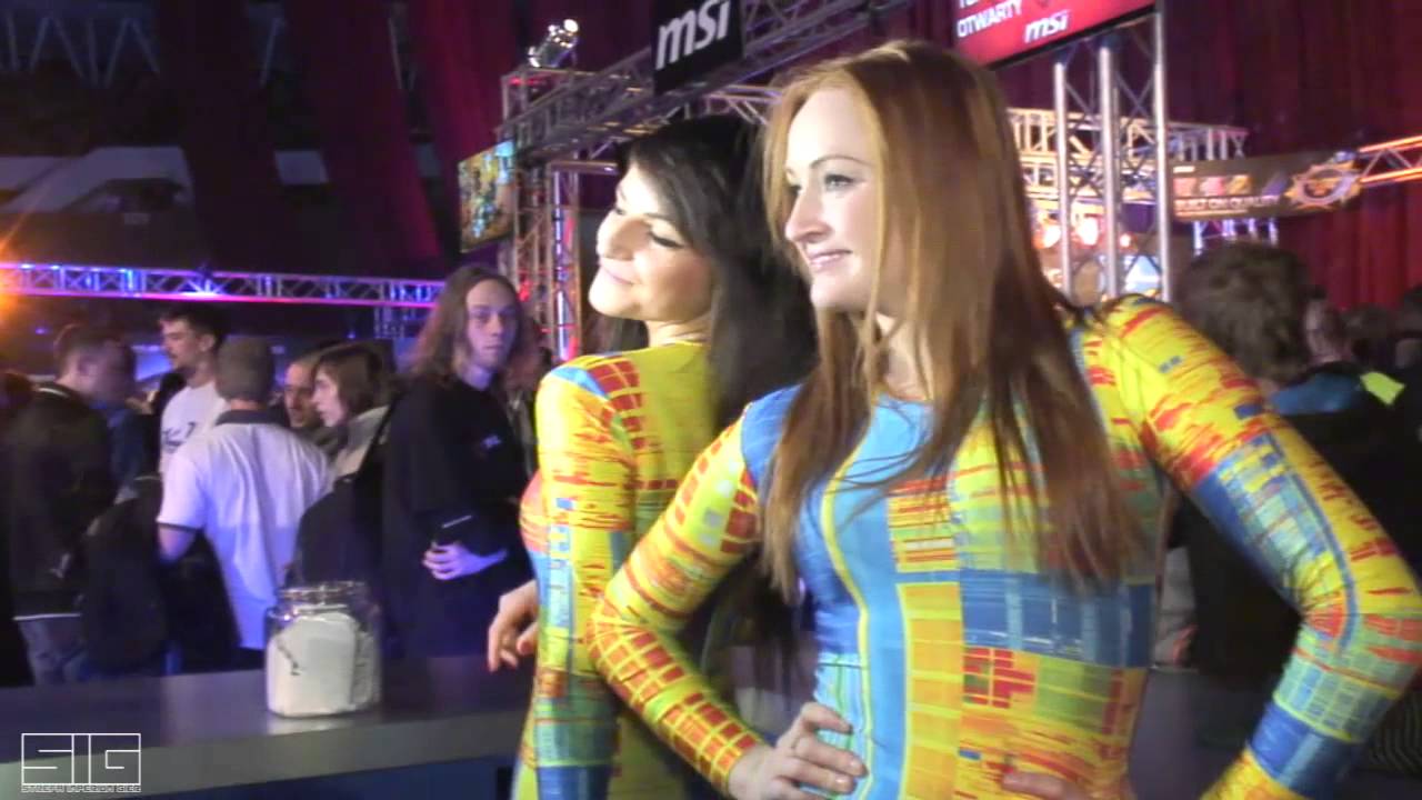 NAJPIĘKNIEJSZE na INTEL EXTREME MASTERS czyli Cospley i Hostessy Katowice 2013