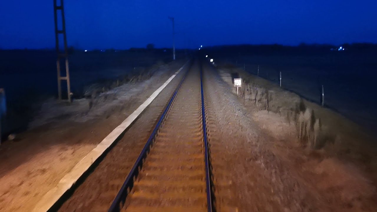 Bzmot 328 + mellék hajnalban Kelebia - Balotaszállás