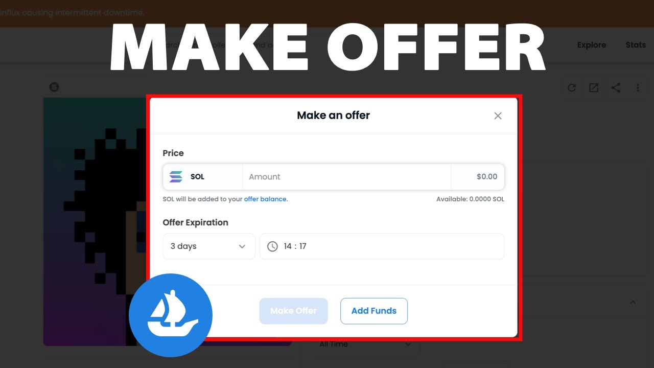 ✅ How to Make an Offer with Solana on Opensea (Step by Step)