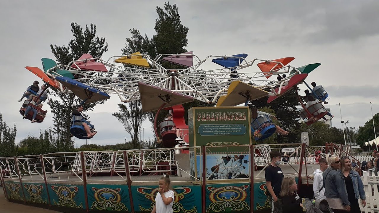 butlins paratrooper - on ride pov (butlins minehead)