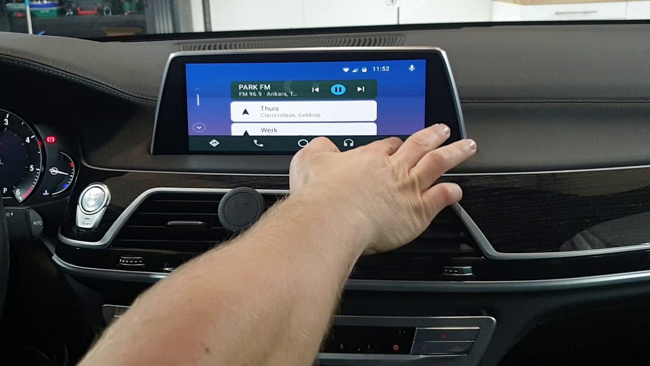 BMW iDrive NBT EVO ID6 aftermarket CARplay & Android with touch control