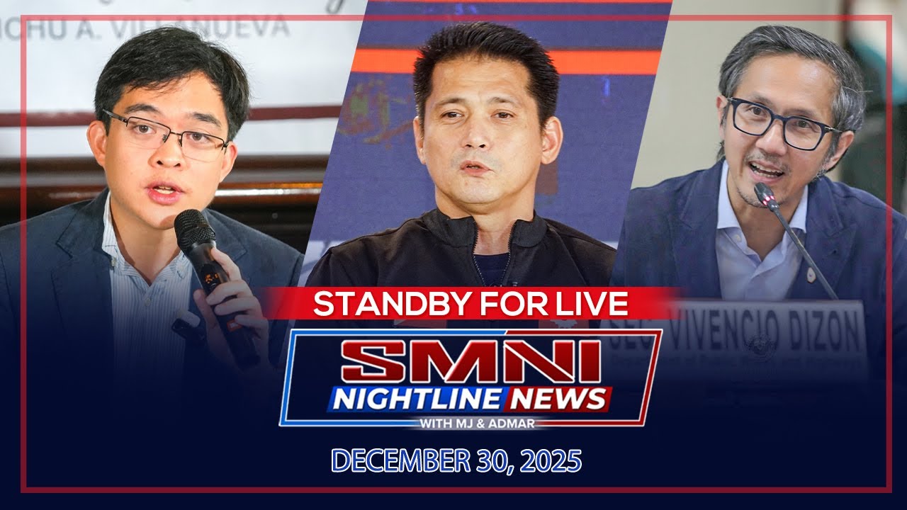 SMNI Nightline News with Admar Vilando & MJ Mondejar | Dec. 30 2025 &ndash; Martes