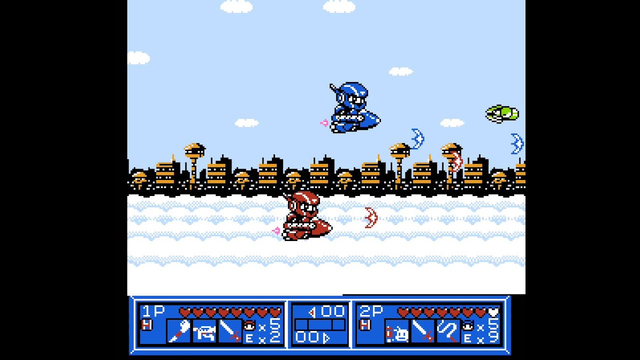 Wai Wai World 2: SOS!! Parsley Jō Famicom/NES 2 player Netplay 60fps