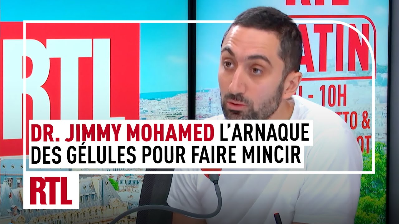 Dr. Jimmy Mohamed : l'arnaque des gélules pour faire mincir