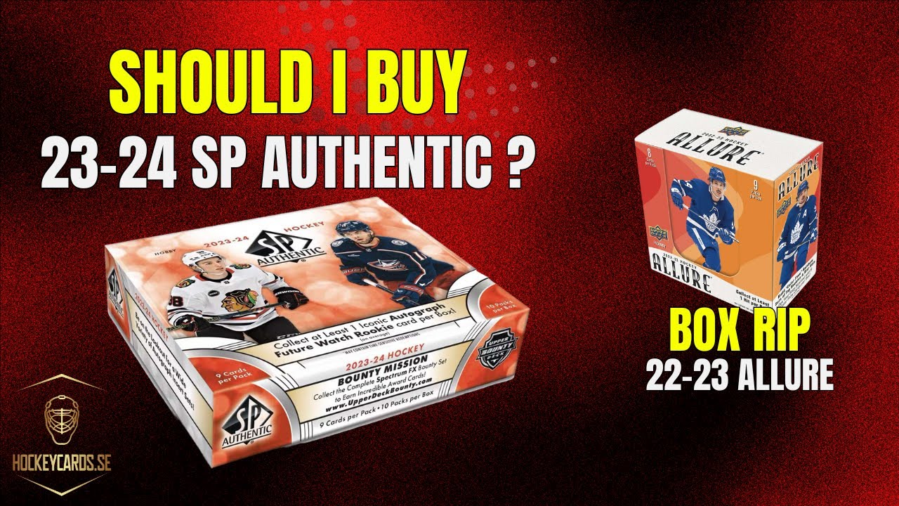 23-24 SP Authentic Releases Next Week! Opening 22-23 Allure!