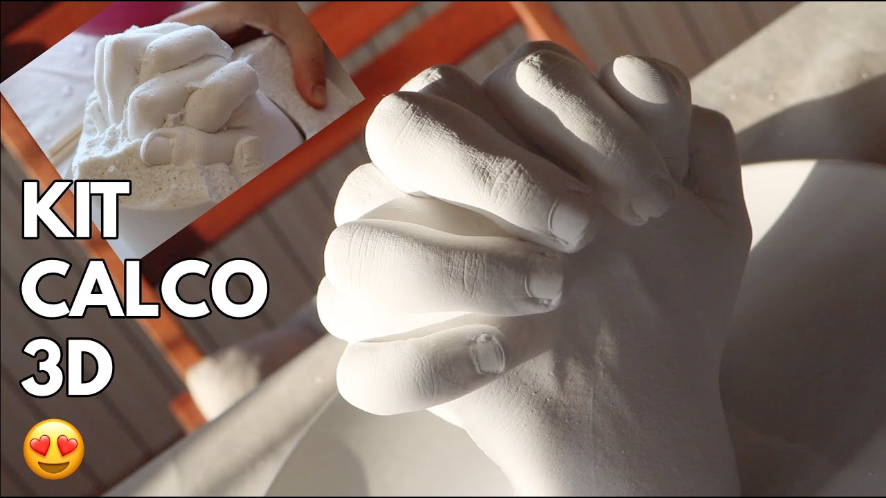 CALCO 3D delle NOSTRE MANI ! 😍 // Statuetta DIY Niimo