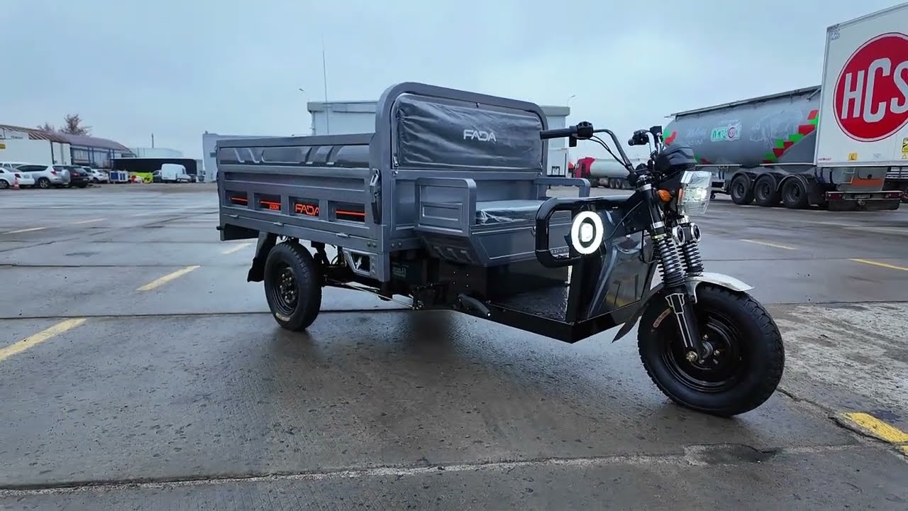 Електротрицикл вантажний FADA БІЗОН 1800W