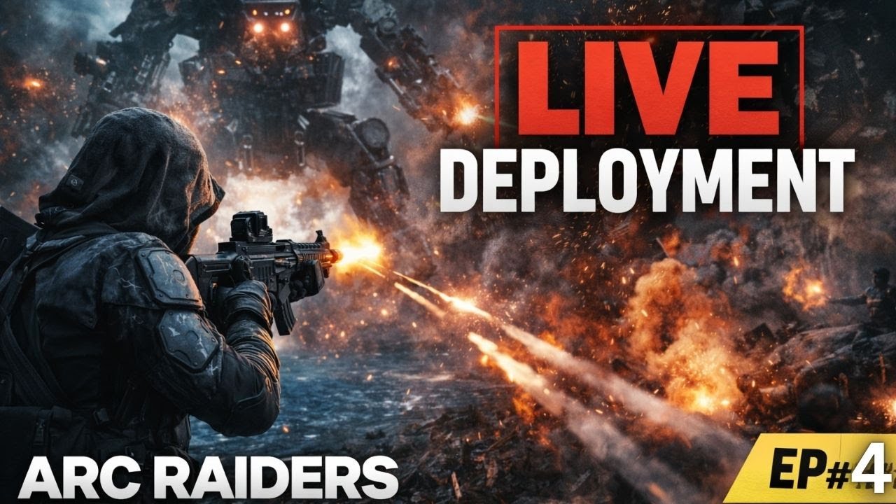 MaVirk – ARC RAIDERS LIVE | First Deployment into the ARC Warzone (EP#4)