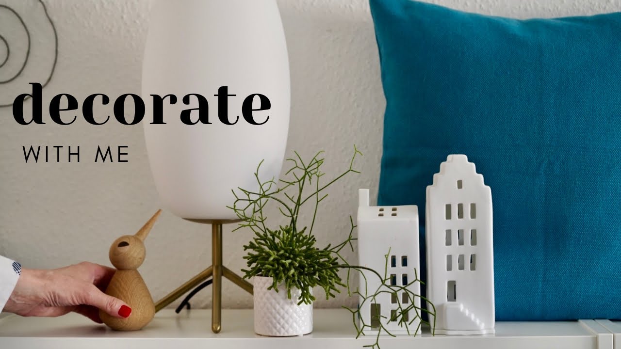 DECORATE WITH ME USING RYTHM AND REPETITION TECHNIQUES | How to create a flow and balance