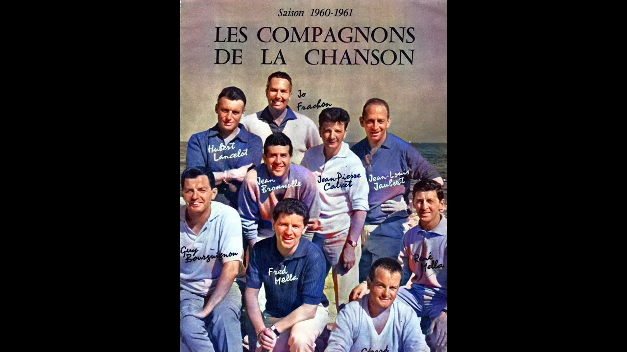 Le Mexicain Les Compagnons de la chanson 1962 - Clip vidéo, paroles ci-dessous