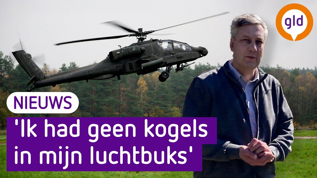 'Dit heb ik nooit gewild', zegt man die met luchtbuks op Apache schoot