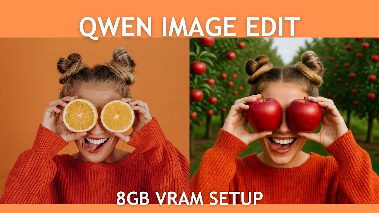 Qwen Image Edit Setup on ComfyUI (GGUF) | Image Editing with 8GB VRAM