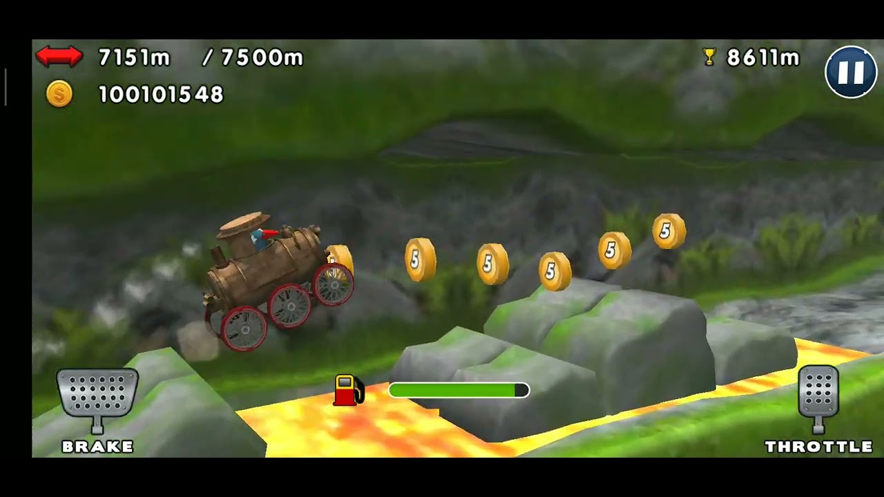 Lucky record!mini racing adventure   Steampunk 10,3k in Creepy Cave