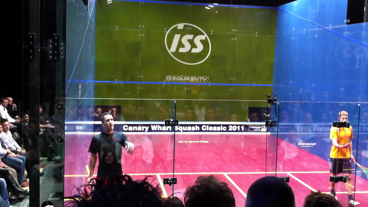 ISS Canary Wharf Squash Classic Round 1 - Barker vs Temple 2.MOV