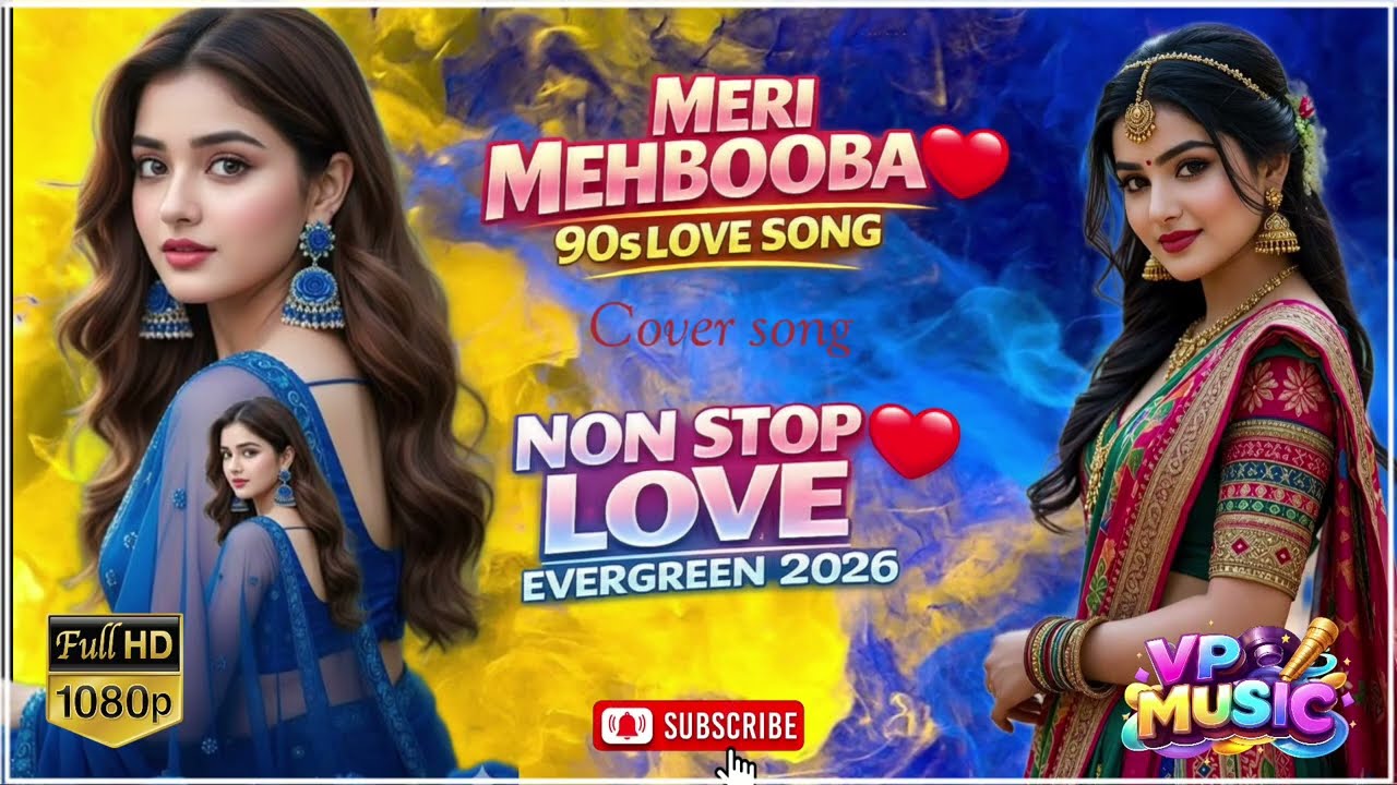 Meri Mehbooba ❤️ 90s Style Love Song | Non Stop Evergreen Romantic Hits 2026 | #90s  #hindisong