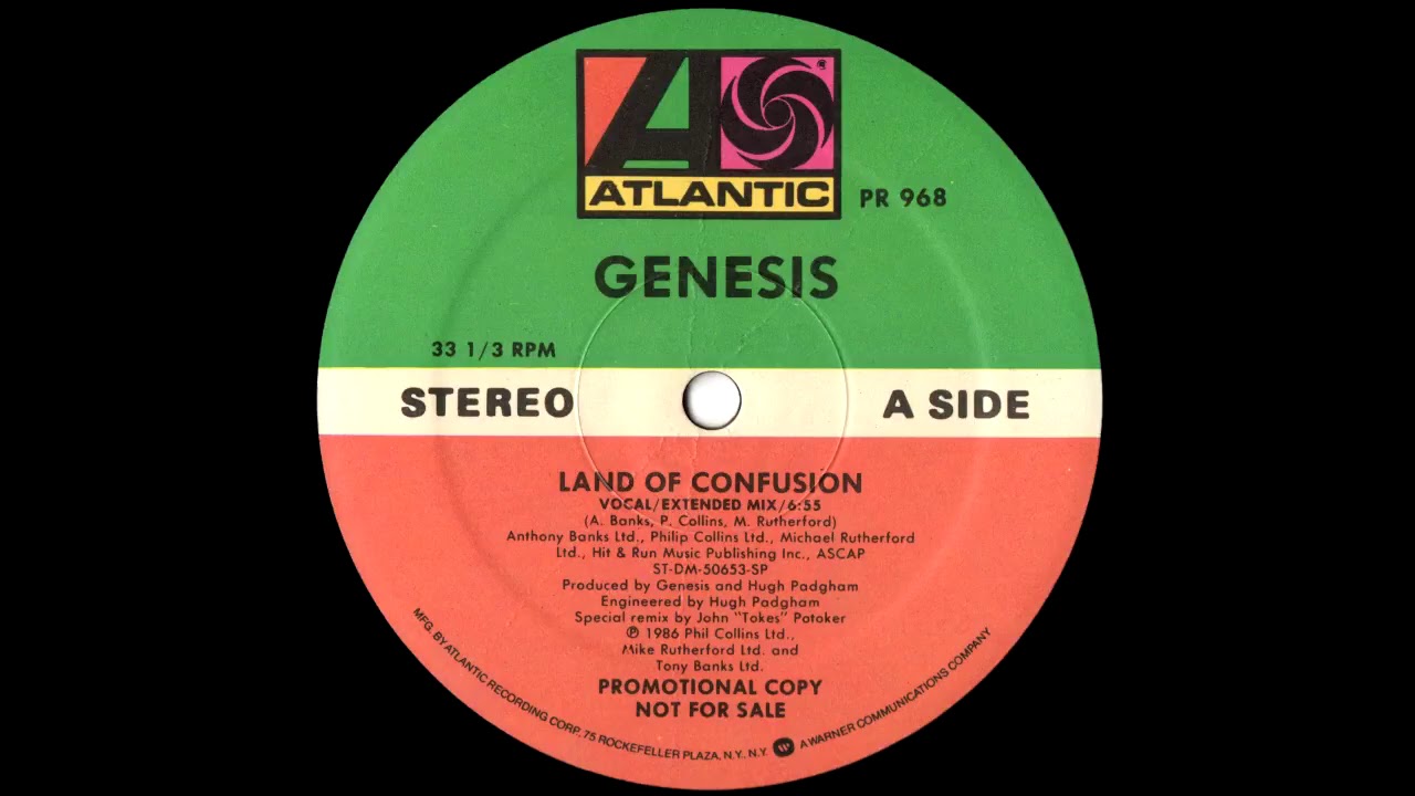 Genesis - Land Of Confusion (Extended Mix) 1986