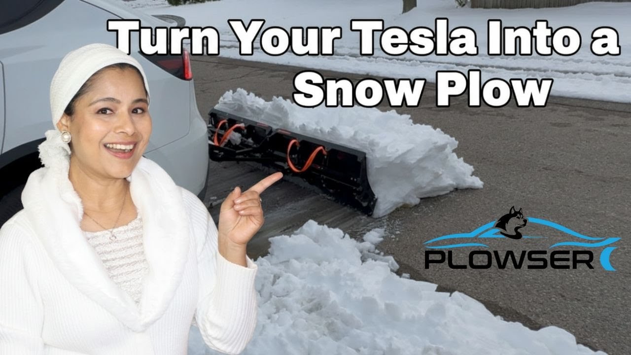 Лайфхак для снегоочистителя Tesla, который вам стоит попробовать! Демо-версия и обзор снегоочисти...