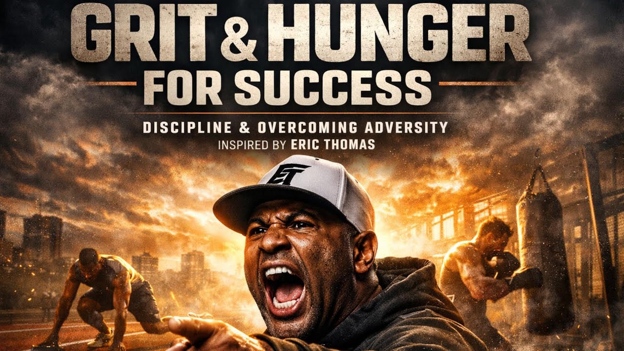 GRIT & HUNGER FOR SUCCESS  Discipline & Overcoming Adversity Inspired by Eric Thomas