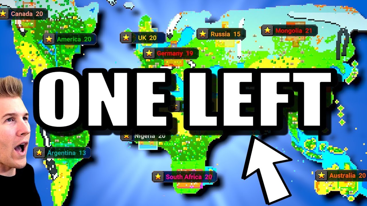 Destroying the World Until Only 1 Civilization is Left! (Worldbox)