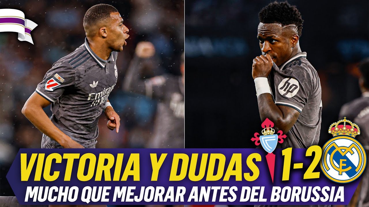 🚨 El REAL MADRID SACA 3 PUNTOS CLAVE GRACIAS a COURTOIS, MBAPPÉ y VINI
