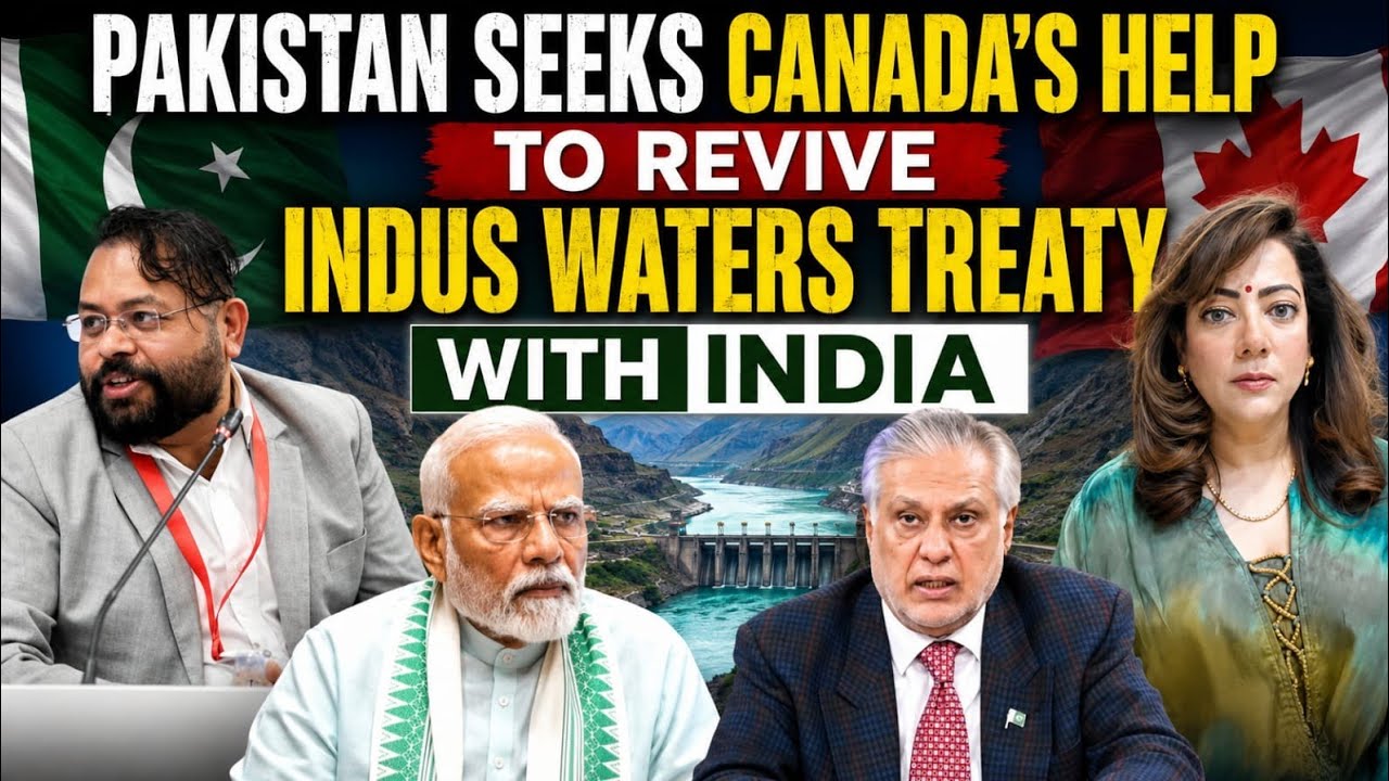 #DrAbhishekMishra Pakistan seeks Canada's help to revive Indus Waters Treaty with #India