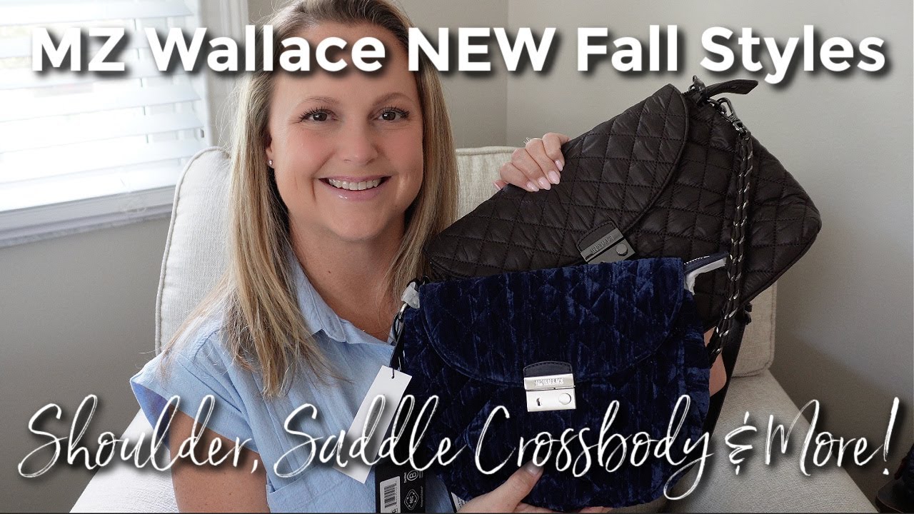 MZ WALLACE | НОВЫЕ модели Crosby Lock! Сумка через плечо, сумка-седло, сумка Luna Pouch и многое ...