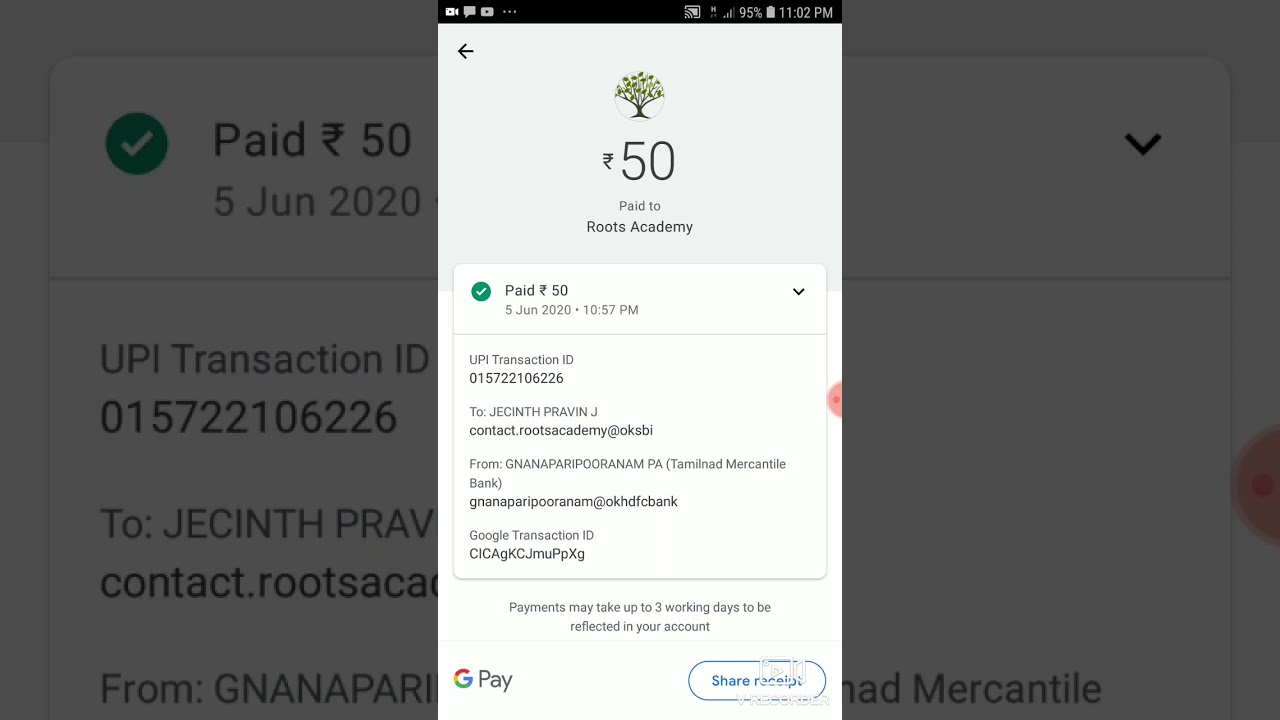 What is UPI Transaction ID