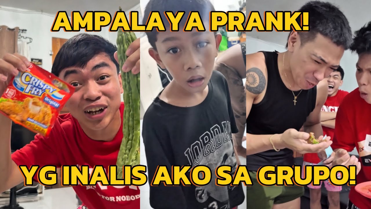 Ampalaya Prank! (YG Inalis Ako sa Grupo!)