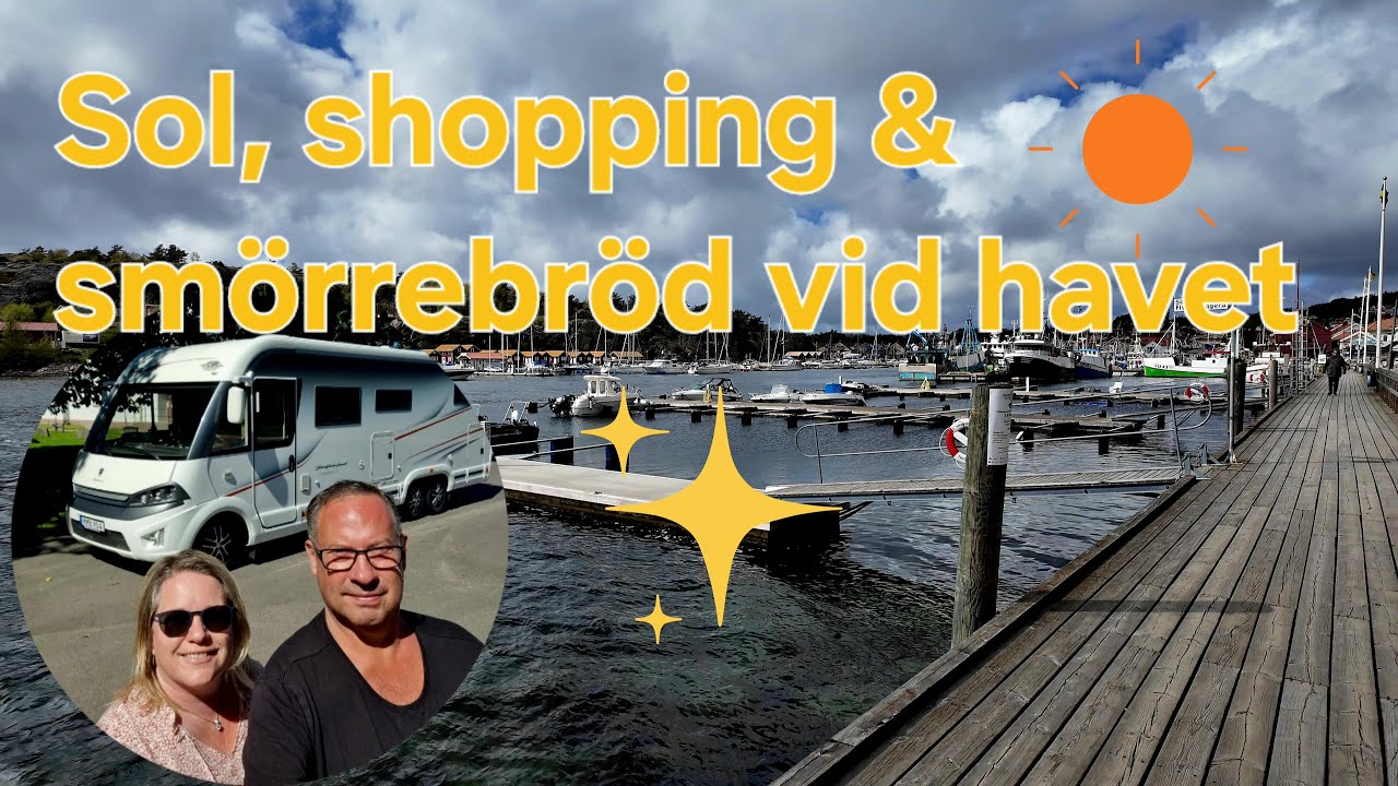 Husbilshelg i Grebbestad – god mat, shopping & kustmys! 🚐☀️