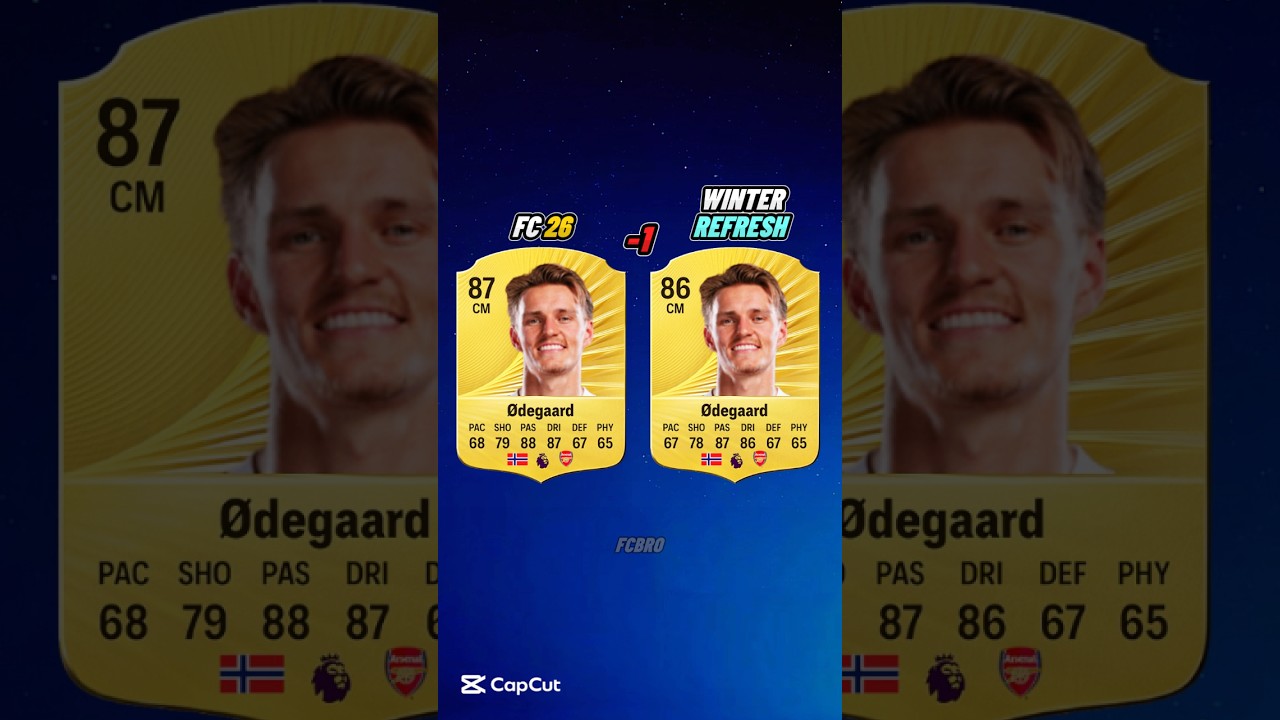 PREMIER LEAGUE BIGGEST DOWNGRADES🔥 #eafc26 #fc26 #easports #ultimateteam